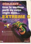 Scan de la soluce de Extreme-G paru dans le magazine X64 04 - Supplément 32 pages de soluces inédites, page 1