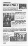Scan of the walkthrough of Resident Evil 2 published in the magazine Magazine 64 29 - Bonus Two Superguides + tricks to devastate your city , page 4