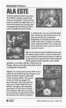 Scan of the walkthrough of Resident Evil 2 published in the magazine Magazine 64 29 - Bonus Two Superguides + tricks to devastate your city , page 22