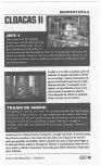 Scan of the walkthrough of Resident Evil 2 published in the magazine Magazine 64 29 - Bonus Two Superguides + tricks to devastate your city , page 27