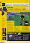 Scan of the review of Super Mario 64 published in the magazine X64 01, page 3