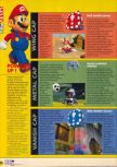 Scan of the review of Super Mario 64 published in the magazine X64 01, page 11