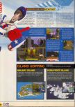 Scan of the review of Pilotwings 64 published in the magazine X64 01, page 3