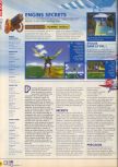 Scan of the review of Pilotwings 64 published in the magazine X64 01, page 5