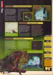 Scan of the review of Turok: Dinosaur Hunter published in the magazine X64 01, page 6