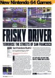 Scan du test de Rush 2: Extreme Racing paru dans le magazine Arcade 03, page 1
