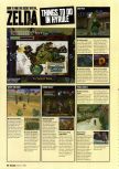 Scan of the walkthrough of The Legend Of Zelda: Ocarina Of Time published in the magazine Arcade 04, page 3