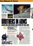 Scan of the review of Super Smash Bros. published in the magazine Arcade 05, page 1