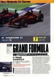 Scan of the review of F-1 World Grand Prix II published in the magazine Arcade 10, page 1