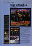 Scan of the review of Killer Instinct Gold published in the magazine Hyper 42, page 1