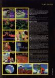 Scan of the walkthrough of Super Mario 64 published in the magazine Hyper 43, page 4