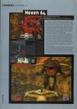 Scan of the review of Hexen published in the magazine Hyper 47, page 1