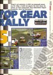 Scan of the review of Top Gear Rally published in the magazine X64 02, page 2