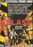 Scan of the review of Blast Corps published in the magazine X64 02, page 1