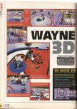 Scan of the review of Wayne Gretzky's 3D Hockey '98 published in the magazine X64 02, page 1