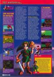Scan of the review of The Legend Of Zelda: Majora's Mask published in the magazine Consoles + 106, page 3
