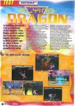 Scan du test de Flying Dragon paru dans le magazine Le Magazine Officiel Nintendo 18, page 1