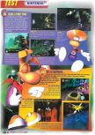 Scan of the review of Rayman 2: The Great Escape published in the magazine Le Magazine Officiel Nintendo 20, page 3