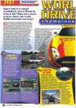 Scan du test de World Driver Championship paru dans le magazine Le Magazine Officiel Nintendo 20, page 1