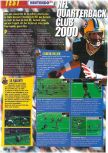 Scan of the review of NFL Quarterback Club 2000 published in the magazine Le Magazine Officiel Nintendo 20, page 1