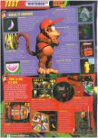 Scan du test de Donkey Kong 64 paru dans le magazine Le Magazine Officiel Nintendo 21, page 3