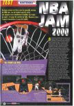 Scan of the review of NBA Jam 2000 published in the magazine Le Magazine Officiel Nintendo 21, page 1