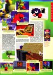 Scan de la preview de Super Mario 64 paru dans le magazine Man!ac 28, page 10