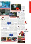 Scan of the review of Super Mario 64 published in the magazine Man!ac 34, page 4