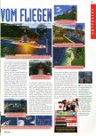 Scan du test de Pilotwings 64 paru dans le magazine Man!ac 34, page 2