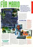 Scan of the article Neues zuhause für Mario published in the magazine Man!ac 34, page 2