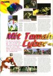 Scan of the preview of Turok: Dinosaur Hunter published in the magazine Man!ac 38, page 1