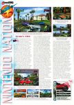 Scan of the review of Cruis'n USA published in the magazine Man!ac 40, page 1
