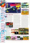 Scan of the review of Mario Kart 64 published in the magazine Man!ac 40, page 1