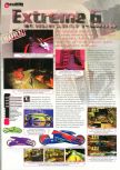 Scan of the preview of Extreme-G published in the magazine Man!ac 44, page 3