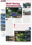 Scan of the review of Multi Racing Championship published in the magazine Man!ac 48, page 1