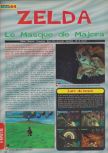 Scan of the review of The Legend Of Zelda: Majora's Mask published in the magazine Actu & Soluces 64 03, page 1