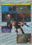 Scan of the review of The Legend Of Zelda: Majora's Mask published in the magazine Actu & Soluces 64 03, page 2