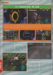 Scan of the review of The Legend Of Zelda: Majora's Mask published in the magazine Actu & Soluces 64 03, page 5