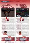 Scan of the review of Xena: Warrior Princess: The Talisman of Fate published in the magazine Man!ac 75, page 1