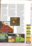 Scan of the review of Mystical Ninja Starring Goemon published in the magazine X64 06, page 8