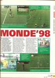 Scan of the review of World Cup 98 published in the magazine X64 06, page 2