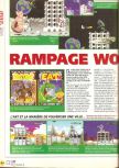 Scan of the review of Rampage World Tour published in the magazine X64 06, page 1
