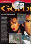 Scan of the review of Goldeneye 007 published in the magazine Consoles + 069, page 1