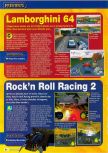 Scan of the preview of  published in the magazine Consoles + 069, page 1