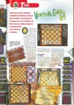Scan of the review of Virtual Chess 64 published in the magazine Consoles + 079, page 1