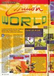 Scan of the review of Cruis'n World published in the magazine Consoles + 080, page 1