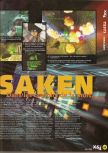 Scan du test de Forsaken paru dans le magazine X64 07, page 2