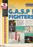 Scan du test de G.A.S.P!!: Fighter's NEXTream paru dans le magazine X64 07, page 1