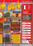 Scan of the review of South Park published in the magazine Consoles + 085, page 2