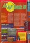 Scan of the review of All Star Tennis 99 published in the magazine Consoles + 085, page 1